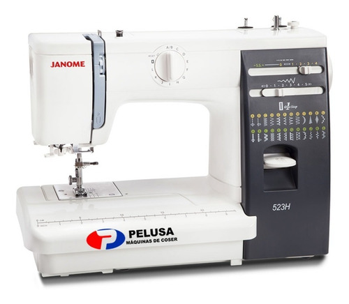 Imagen 4 de 9 de Janome 523h + 3 Tijeras + Pie De Falso Overlock Gtía 3 Años