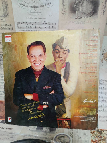 Lp Cantinflas Con Los Niños Del Mundo Vinilo (Usado)