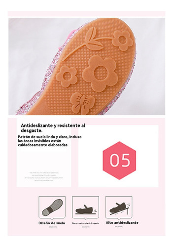 Zapatos De Princesa Para Niñas Con Suela Blanda