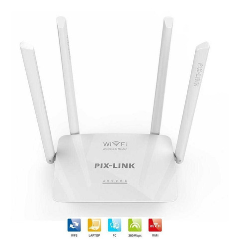 Imagen 1 de 2 de Router Tp Link Wireless 300mbps 2 Antenas Nuevos De Oferta