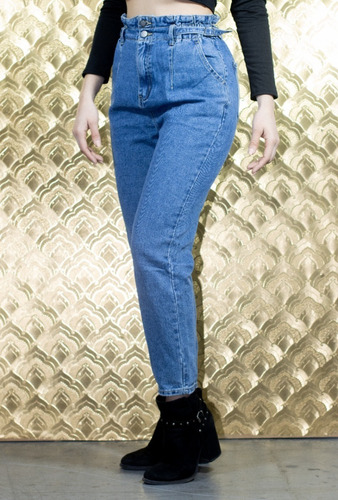Jeans Mom's Diseño Moda 