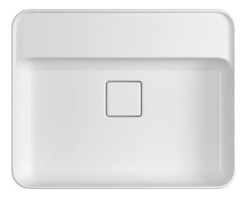 Cuba Deca Semiencaixe Retangular L63050 Com Mesa 17 Branco