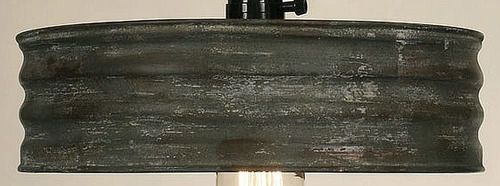 Sifter lampara De Techo En Gris Con Textura