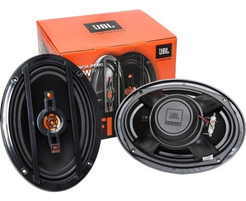 Par Alto Falantes Automotivos 6x9 Jbl Cor Preto