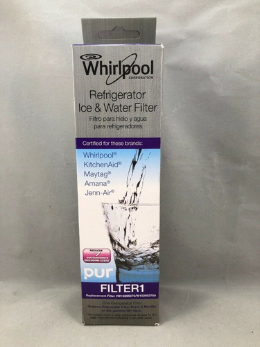 Filtro Refrigerador Whirlpool Filter1 W10295370 Original