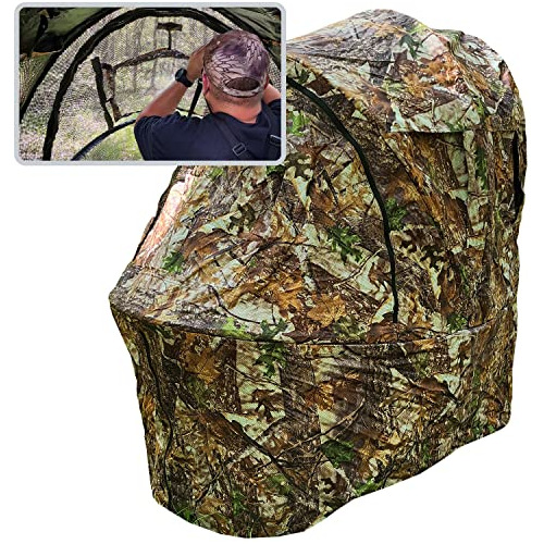 Ayin Tactical Hunting Blind See Through With Carrying Bag, 2