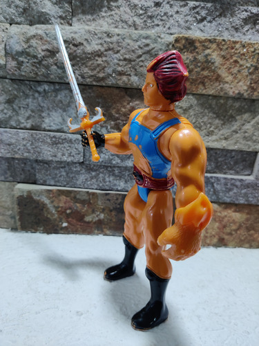Figura Thundercats Leono Bootleg Vintage Con Accesorios (Usado)