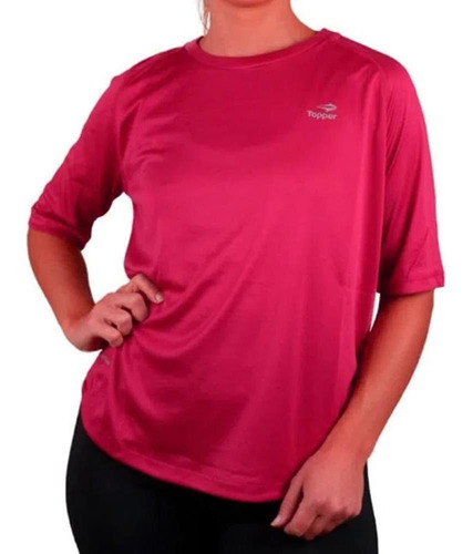 Topper Remera Mujer - Trnh Loose Fucsia