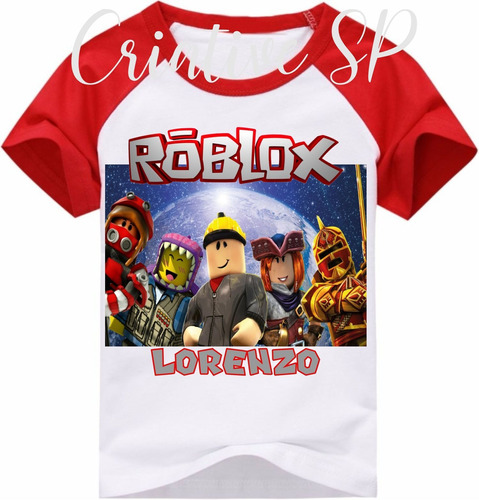 Roblox Camiseta Infantil Personalizada Jogos 2020 Mercado Livre - camisa infantil camiseta roblox vários modelos