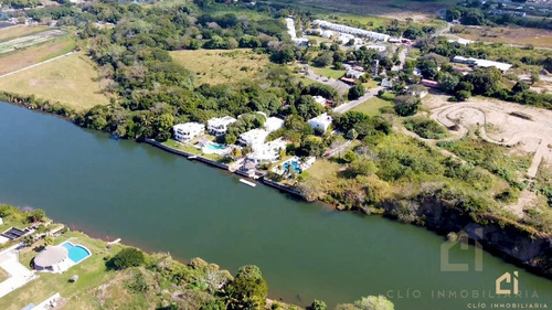 Terreno En Venta En Playa De Vacas Veracruz Con 103 M2 Frente Al Rio