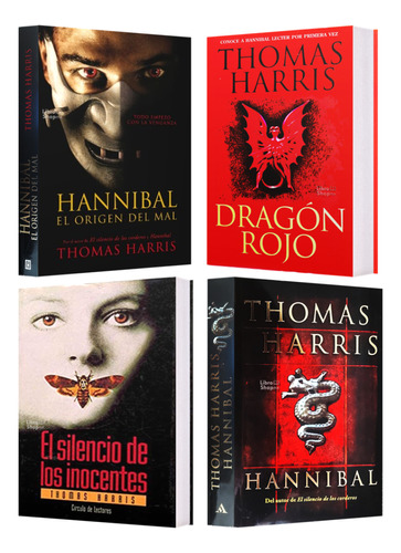 Origen Del Mal + Hannibal + Dragón Rojo + Silencio Corderos