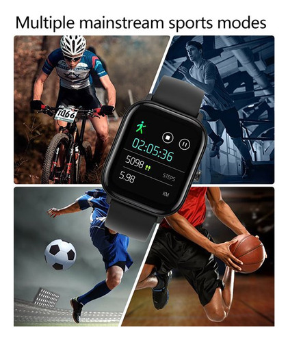 Reloj: Ip68, Rastreador De Actividad Física, Compatible Con