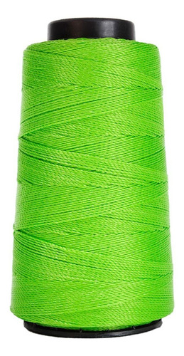 Linha Seda Polipropileno Liza Grossa 500m Tricô Crochê Moda Cor Greenery