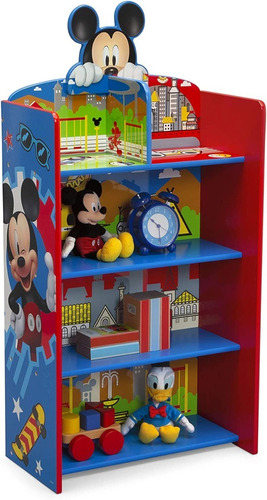 Juguetero Organizador Librero Infantil Disney Mickey Mouse 