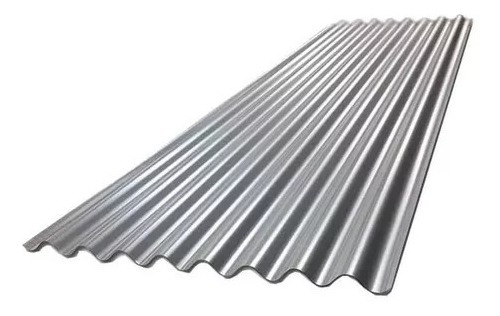 Laminas Zinc Galvanizado 3.66x0.80 Calibre 0.17