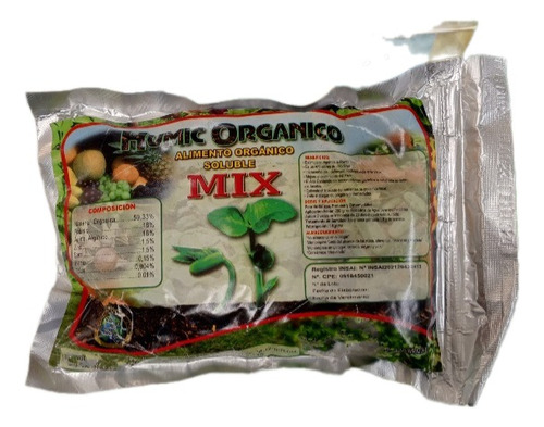 Fertilizante Humic Organico Mix (30 Unidades)