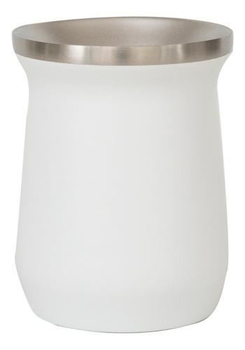 Imagen 2 de 2 de Mate Clásico Stanley 236ml Blanco Legion Extranjera Matera