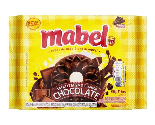 Amanteigado Mabel Chocolate 330g