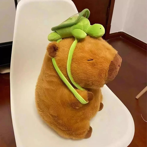 Muñeco Decorativo Yy Plush, Capibara, De Peluche Realista