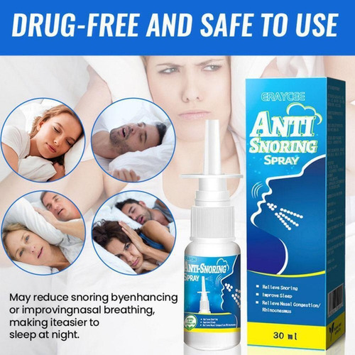 - Aerosol Nasal Antirronquidos Remedio Alivio Ronquidos, 30