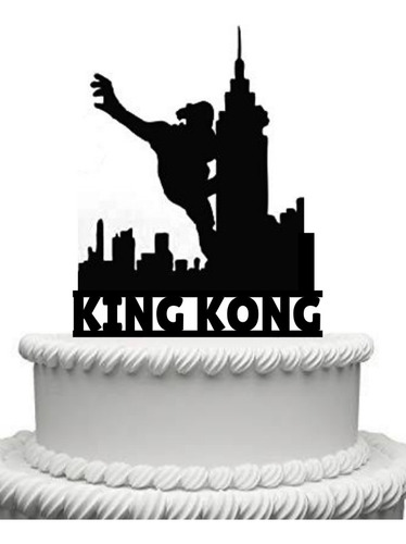 Cake Topper Adorno Torta - King Kong Personalizado