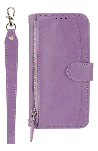 A Funda Tipo Cartera Con Cremallera For iPhone