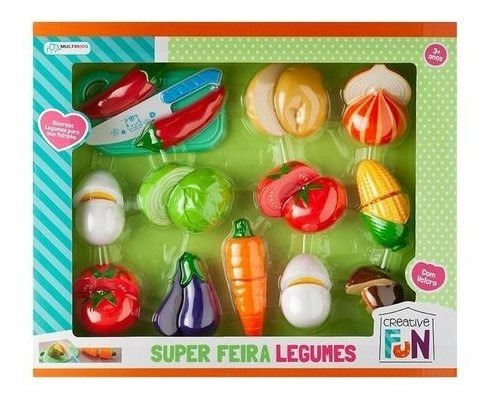 Imagem 1 de 2 de Creative Fun: Super Feira Legumes - Multikids