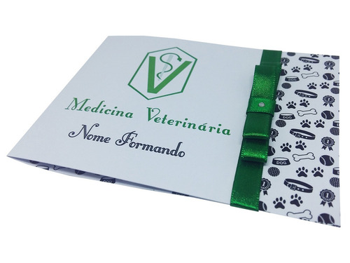 Imagem 2 de 5 de 20, Convite Para Formatura - Medicina Veterinária, Animal