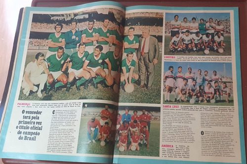 Revista Manchete - Primeiro Campeonato Nacional 1971 (Usado)