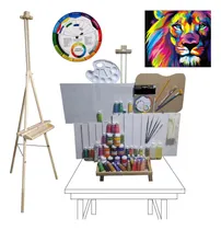 Comprar Super Kit Profesional Pintura Caballete Oleos El Mas Grande