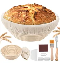 Comprar Bread Proofer, Round Dough Basket, Bread Proofing Tool