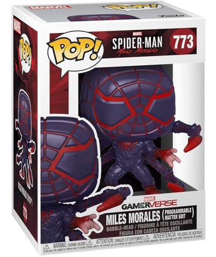 Funko Miles Morales Traje Materia Programable 773 Gamerverse