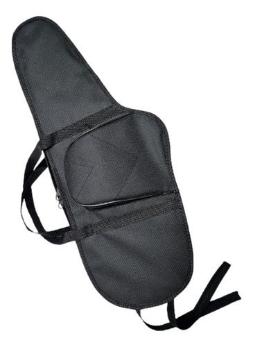 Estuche Semiduro Saxofón Alto Lona Impermeable Forro Morral 