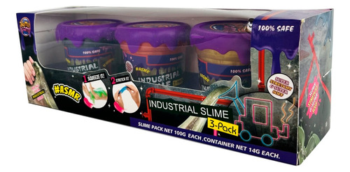 Slime De Colores Viscoso Industrial X3 Unidades