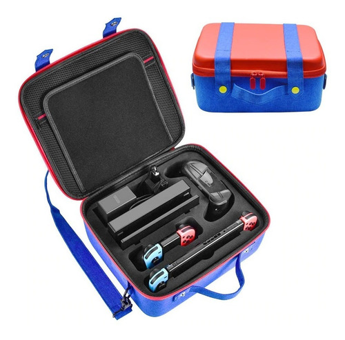 Imagen 2 de 5 de Maleta Para Nintendo Switch Estuche Protector Resistente