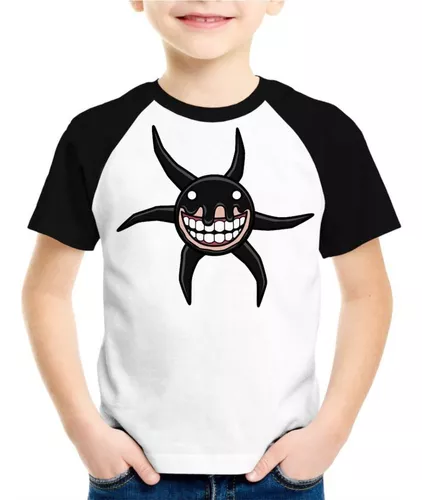 Camiseta Infantil Doors Roblox Mangas Preta Game Roblox #1