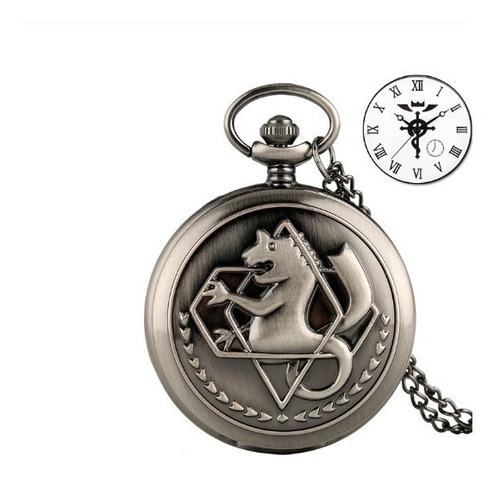 Reloj De Bolsillo Fullmetal Alchemist Alquimista Estatal