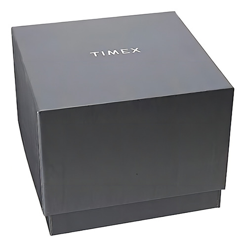 Reloj Timex Q Gmt Para Hombre De 38 Mm - Esfera Negra Con Ac
