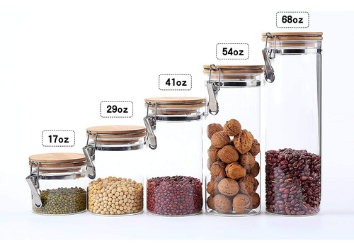 Kkc Home Accents Contenedor Alto De Almacenamiento De Pasta