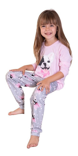 Pijama De Invierno Para Niñas Nenas Estampado Regalo 22245