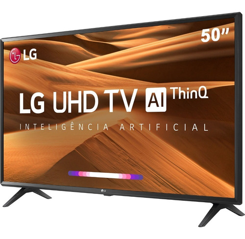 Smart Tv Led 50'' LG 50um Ultra Hd 4k Conversor Digital