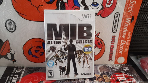 Mib Alien Crisis De Wii Es Usado Pero Funciona Bien.