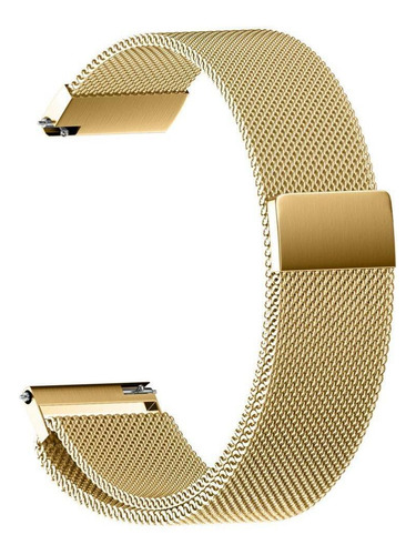 Pulseira Magnética Amuda Bv Cartier Dourada 22mm