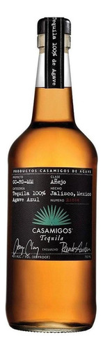 Caja De 6 Tequila Casamigos Añejo 750 Ml