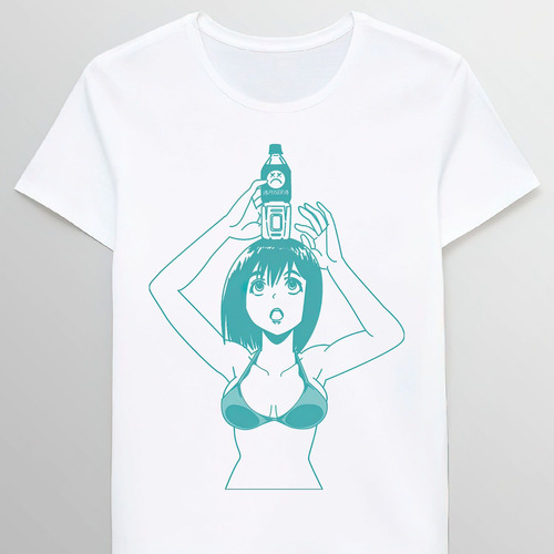 Remera Paradise Waifu Alternate Sad Japanese Anime Tic 30252