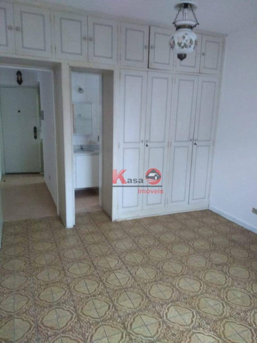 Kitnet À Venda, 40 M² Por R$ 240.000,00 - Boqueirão - Santos/sp - Kn0382