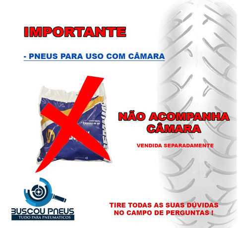 Pneu Traseiro 110/80-14 C/c Largo Biz Pop Sport R Technic