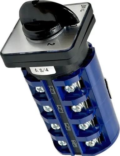 Chave Rotativa Jng Lw26-32 6s/4 Dahlander 2 Velocidades Cor Azul