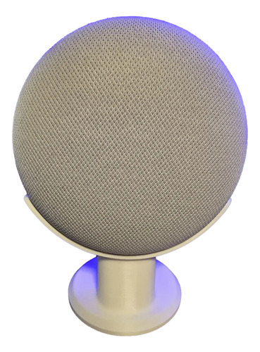 Soporte Vertical Pedestal Google Nest Mini Blanco Impreso 3d