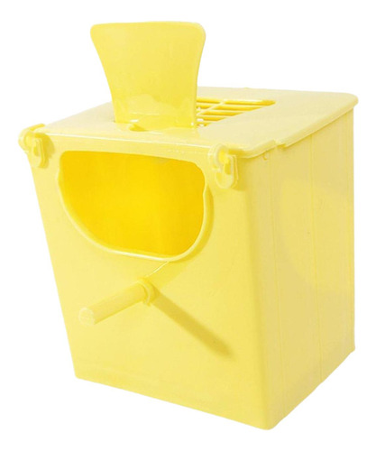 Caja De Reproducción De Aves Amarillo